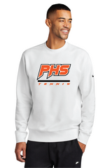 Block Nike Club Fleece Sleeve Swoosh Crew TennPHS25