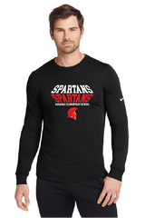 3D Nike Dri-FIT Cotton-Poly Long Sleeve Tee SES25