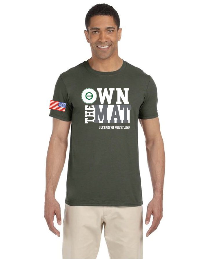 Own The Mat Gildan Softstyle® T-Shirt Wrestle25