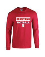 Cross Check Gildan Adult Heavy Cotton™ Long-Sleeve T-Shirt Saranac FB