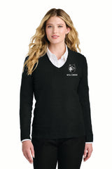 Mascot Port Authority® Women’s Easy Care V-Neck Sweater Wills25
