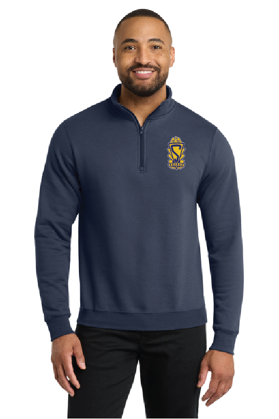Shield Port & Co™ Core Fleece 1.4-Zip Pullover Sweatshirt STRF25