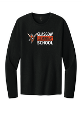 Curly Port & Co™ Easy Cotton Long Sleeve Tee Glasgow25