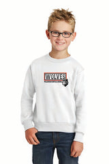 Boxed Port & Co™ Youth Core Fleece Crewneck Sweatshirt Wills25