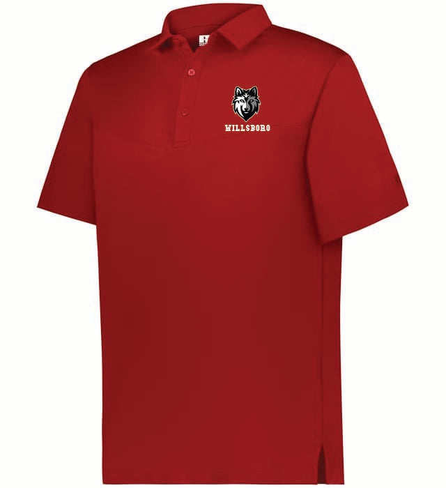 Mascot Russell SIDELINE GRID POLO Wills25