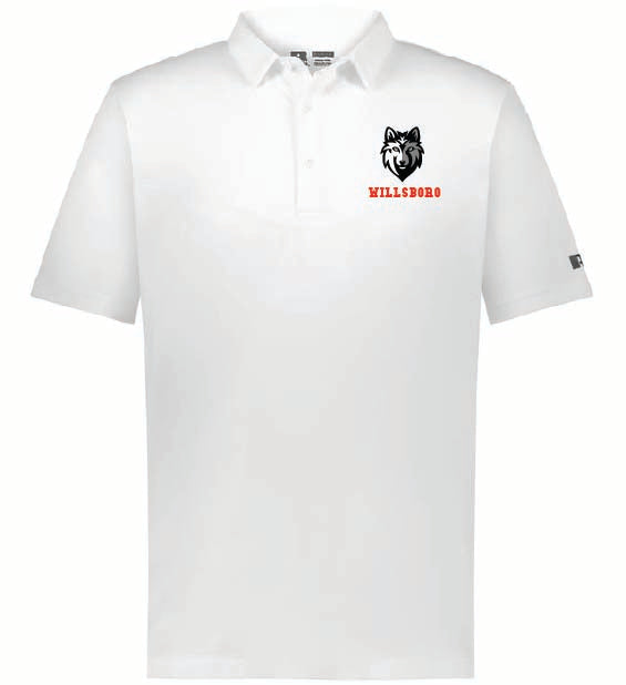 Mascot Russell SIDELINE GRID POLO Wills25