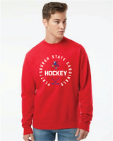 Slap Shot Retro Independent Trading Co. - Midweight Crewneck Sweatshirt - SS3000 PSUHKY