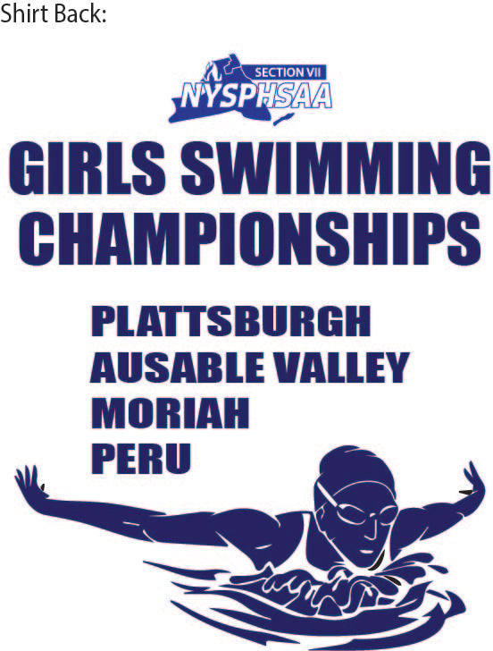 Section VII Girls Swimming Championships Long Sleeve Shirt
