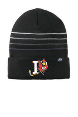 Vintage Emery TravisMathew Striped Cuffed Beanie Cards PSUHKY