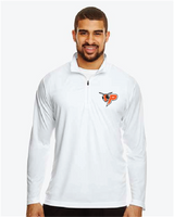 PBee Team 365 Men's Zone Performance Quarter-Zip Pullover PHS25