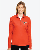 PBee Team 365 Women's Zone Performance Quarter-Zip Pullover PHS25
