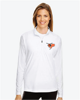 PBee Team 365 Women's Zone Performance Quarter-Zip Pullover SMS25