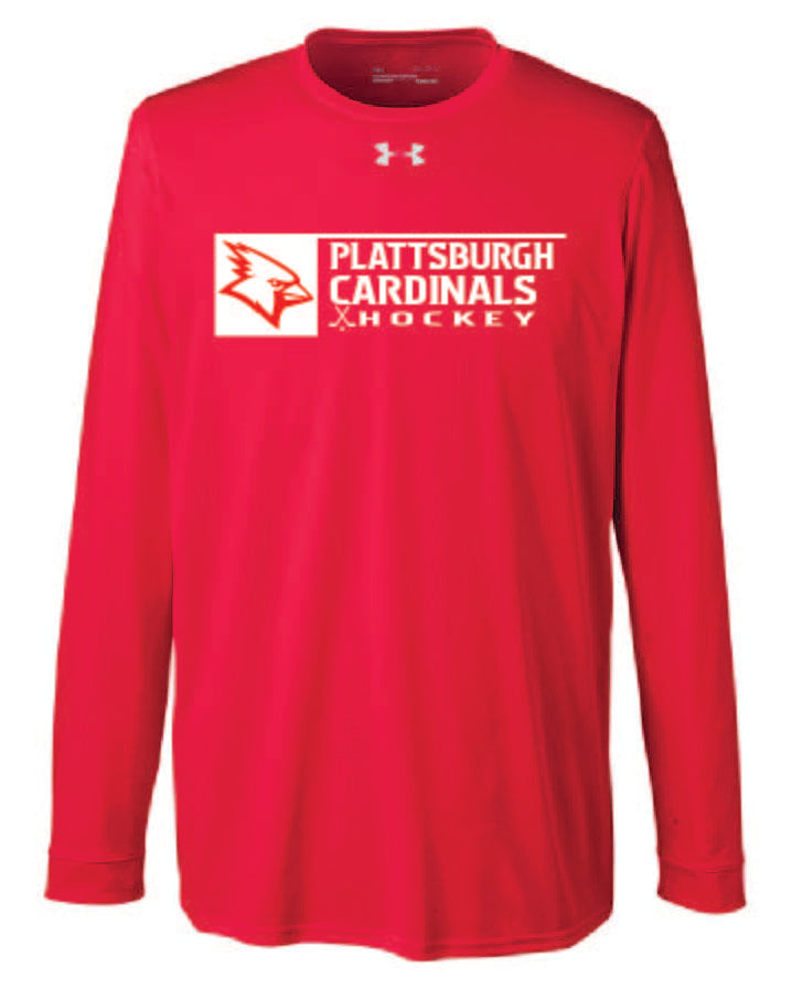 Yankee Under Armour Men's Team Tech Long-Sleeve T-Shirt Cards