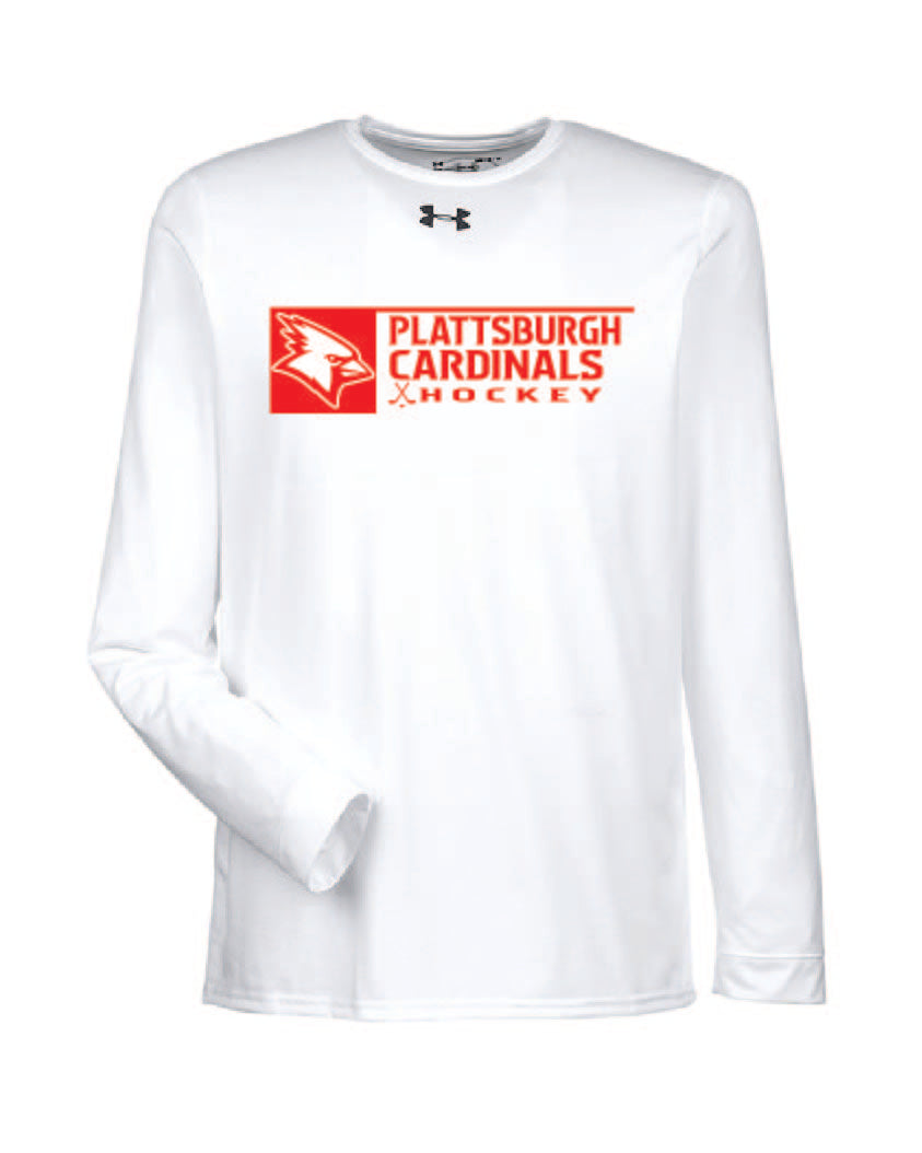 Yankee Under Armour Men's Team Tech Long-Sleeve T-Shirt Cards