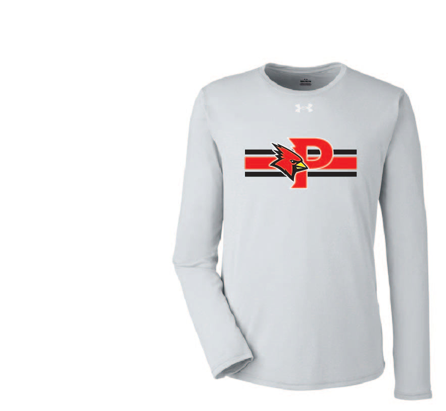 Stripes Under Armour Men's Team Tech Long-Sleeve T-Shirt Cards