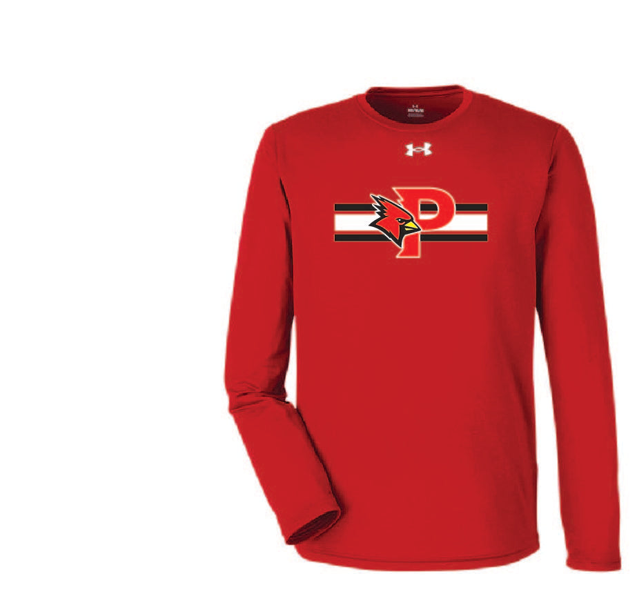Stripes Under Armour Men's Team Tech Long-Sleeve T-Shirt Cards