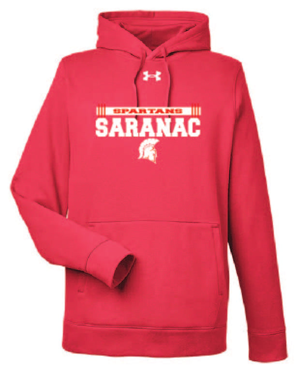 Pasta Under Armour Men's Hustle Pullover Hooded Sweatshirt MELS