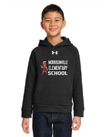 Curly Under Armour Youth Rival Fleece Hooded Sweatshirt MELS25
