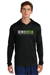Glow Sport-Tek® Posi-UV® Pro Long Sleeve Hoodie Wrestle25