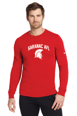 Arched Nike Dri-FIT Cotton/Poly Long Sleeve Tee Saranac AFL