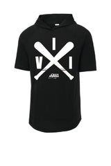 BP Sport-Tek ® PosiCharge ® Tri-Blend Wicking Short Sleeve Hoodie Baseball25