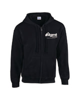 MGMTLC G186 Gildan Adult Heavy Blend™ 8 oz., 50/50 Full-Zip Hooded Sweatshirt CVES