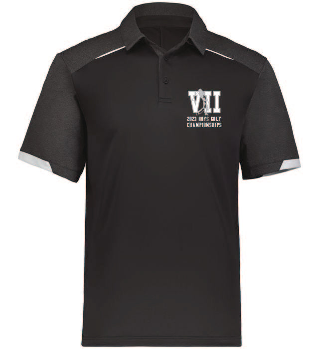 Section VII Golf BOYS Championships Polo Spring23 School Colors Availabale