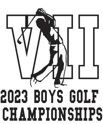 Section VII Golf BOYS Championships Polo Spring23 School Colors Availabale