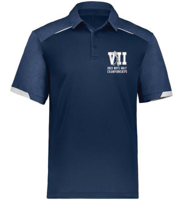 Section VII Golf BOYS Championships Polo Spring23 School Colors Availabale