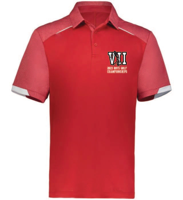 Section VII Golf BOYS Championships Polo Spring23 School Colors Availabale