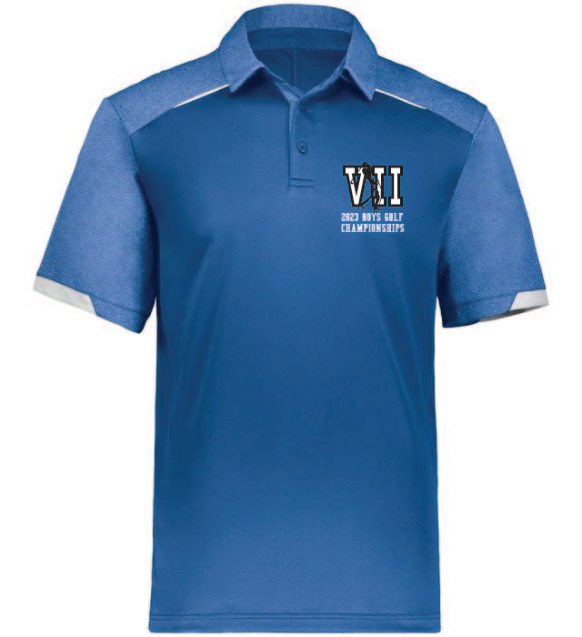 Section VII Golf BOYS Championships Polo Spring23 School Colors Availabale