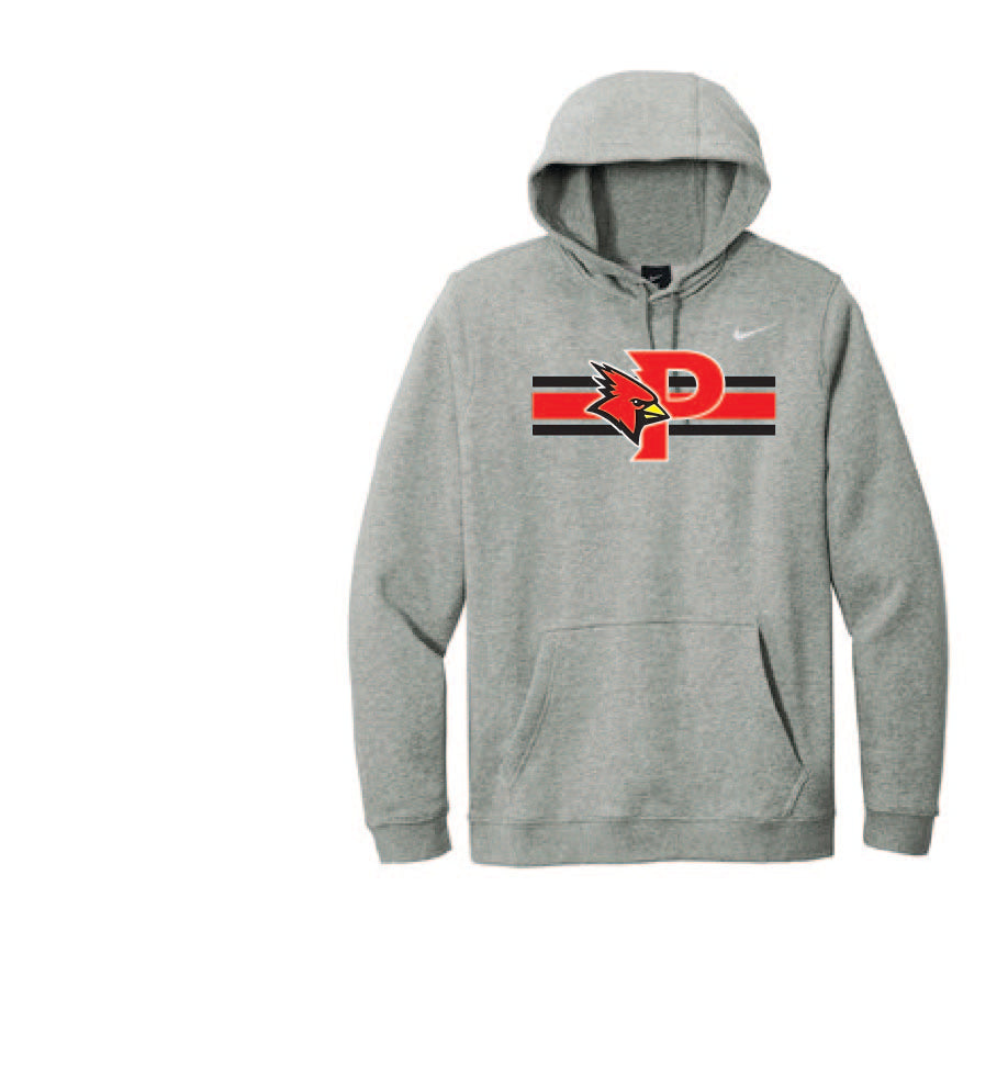 Stripes Burghy Nike Club Fleece Pullover Hoodie Cards PSUHKY