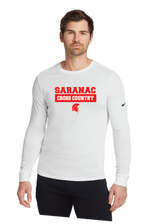Cross Check Nike Dri-FIT Cotton/Poly Long Sleeve Tee Saranac XC