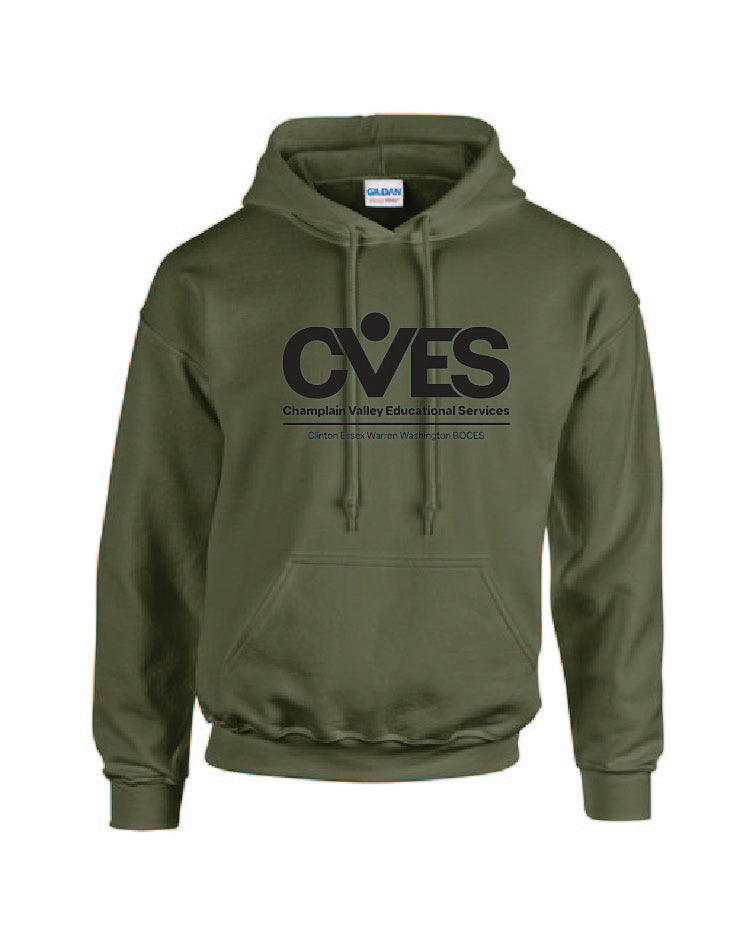 G185 Gildan Adult Heavy Blend™ 8 oz., 50/50 Hooded Sweatshirt CVES