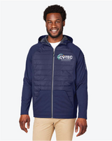 CV-TEC Core365 Unisex Techno Lite Hybrid Hooded Jacket CVES