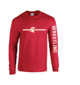 Flair G540 Gildan Adult Heavy Cotton™ Long-Sleeve T-Shirt SCS Wrestle