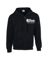 RISELC G186 Gildan Adult Heavy Blend™ 8 oz., 50/50 Full-Zip Hooded Sweatshirt CVES