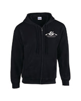 S3LC G186 Gildan Adult Heavy Blend™ 8 oz., 50/50 Full-Zip Hooded Sweatshirt CVES