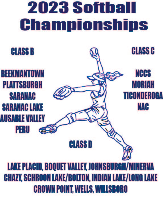 Section VII Softball Championships Shirt Spring23 School Colors Available