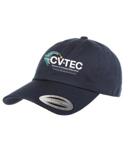 CV-TECFC Yupoong Adult Low-Profile Cotton Twill Dad Cap CVES