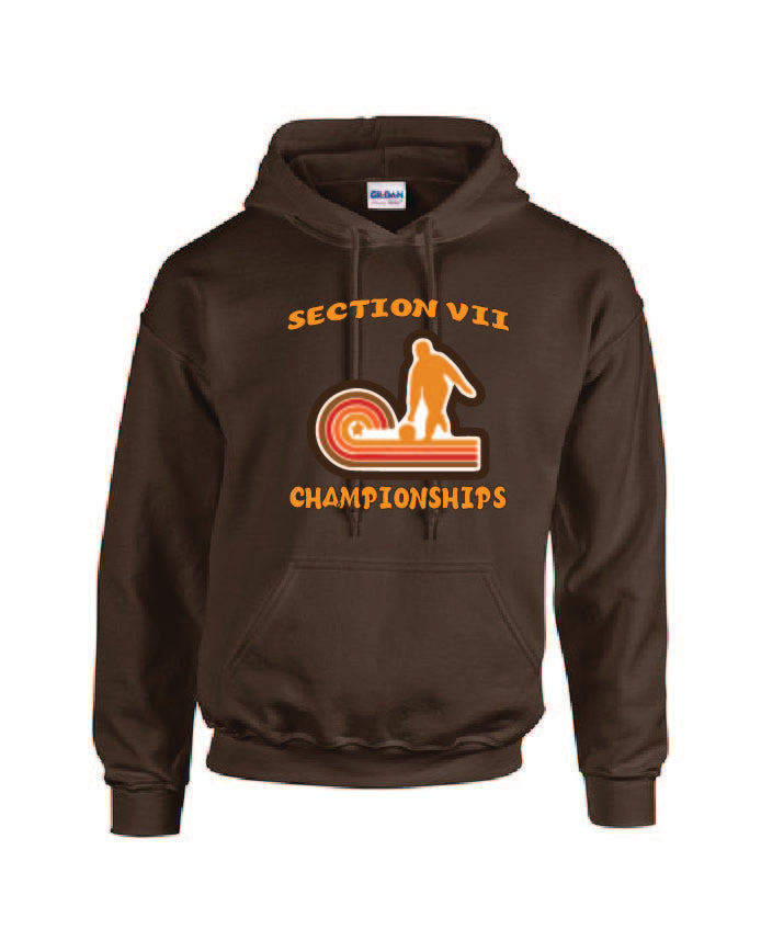 Section VII Bowling Championships Retro Hoodie Winter 23