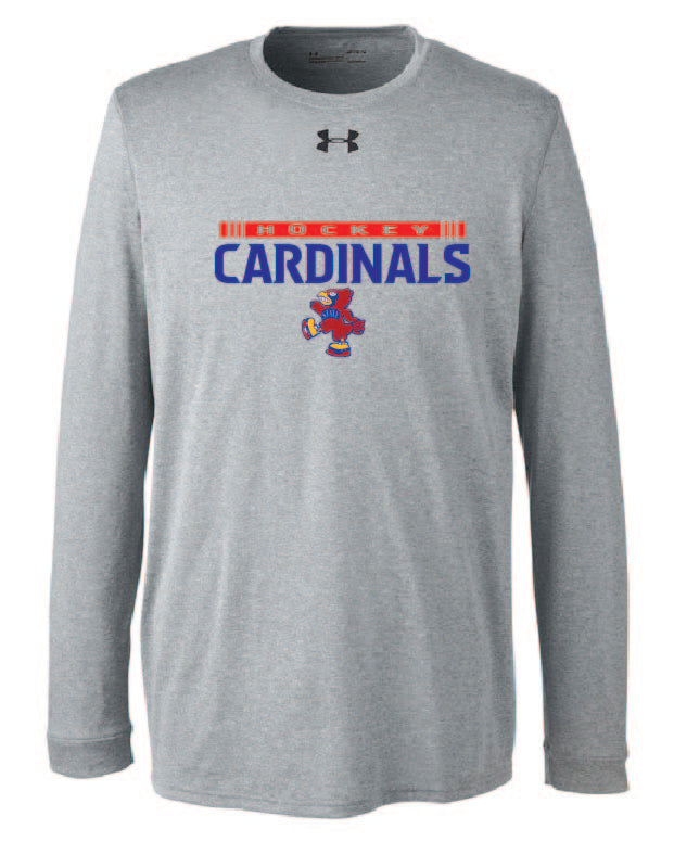 Cardinals Retro Under Armour Men's Long-Sleeve Locker Tee 2.0