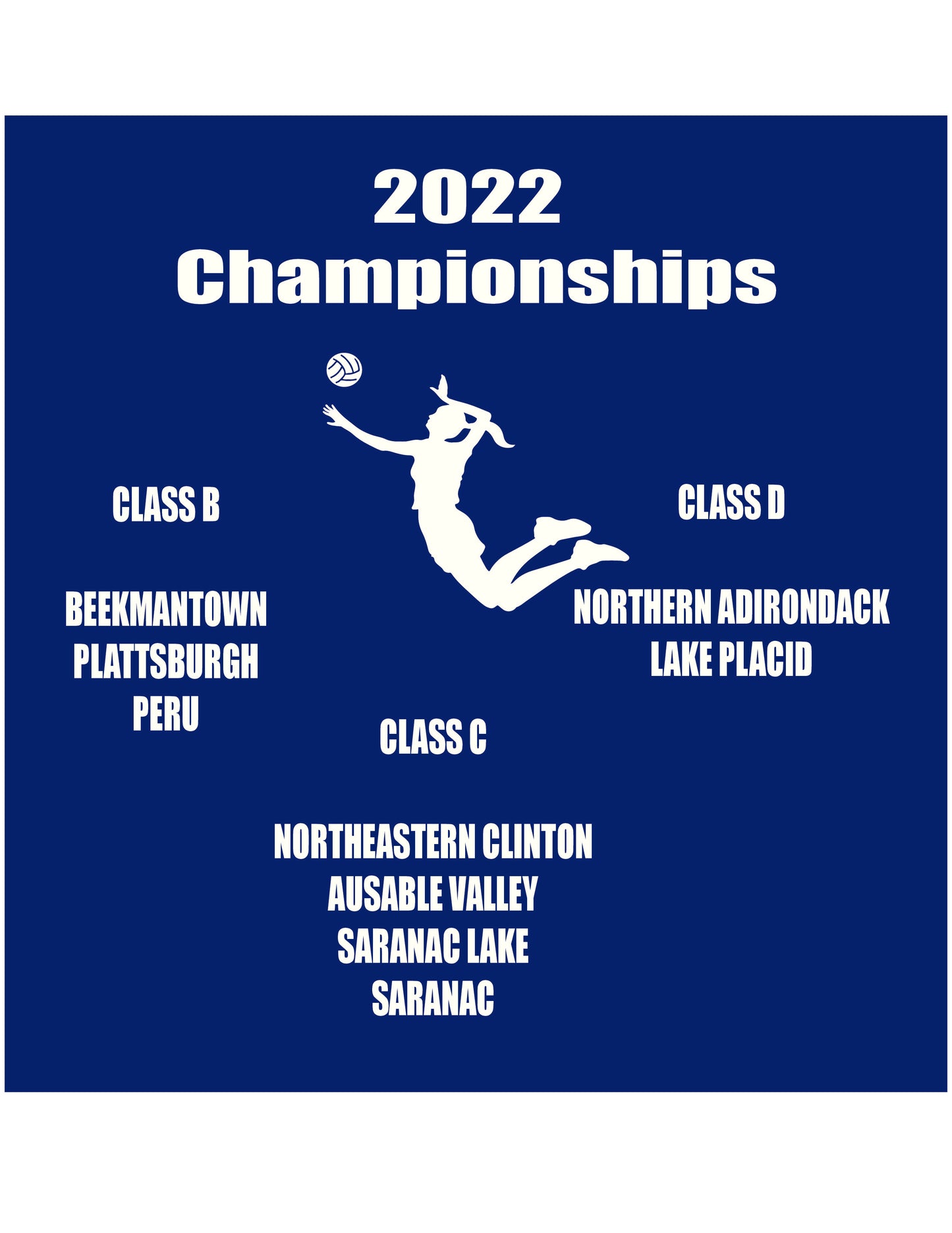 Fall 2022 Section VII Volleyball Shirt