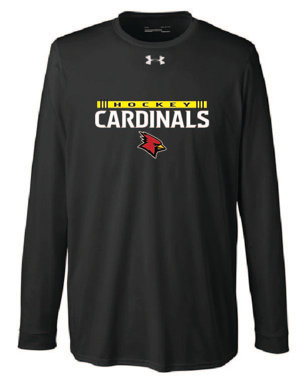 Cardinals Under Armour Men's Long-Sleeve Locker Tee 2.0
