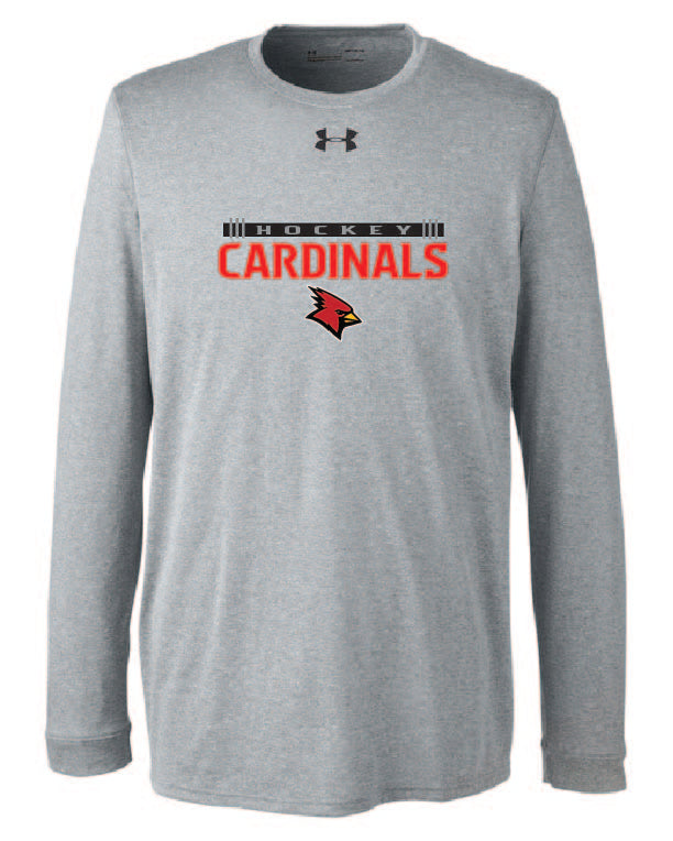 Cardinals Under Armour Men's Long-Sleeve Locker Tee 2.0