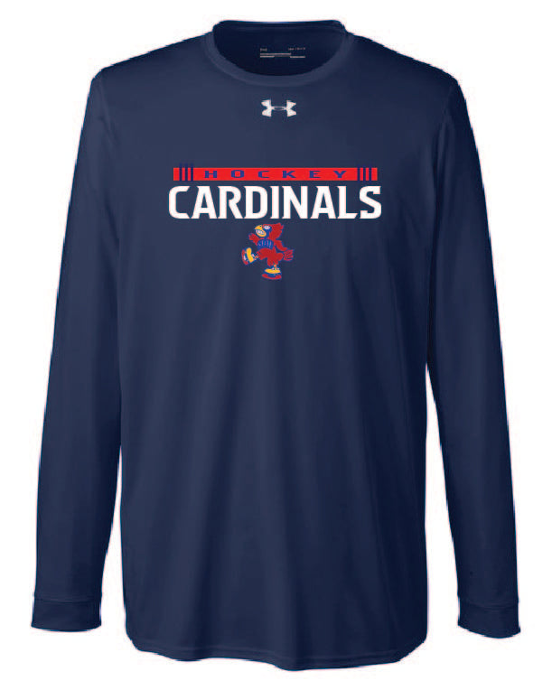 Cardinals Retro Under Armour Men's Long-Sleeve Locker Tee 2.0
