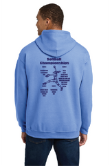 3D Gildan® - Heavy Blend™ Hooded Sweatshirt Softball25