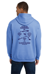 3D Gildan® - Heavy Blend™ Hooded Sweatshirt Baseball25