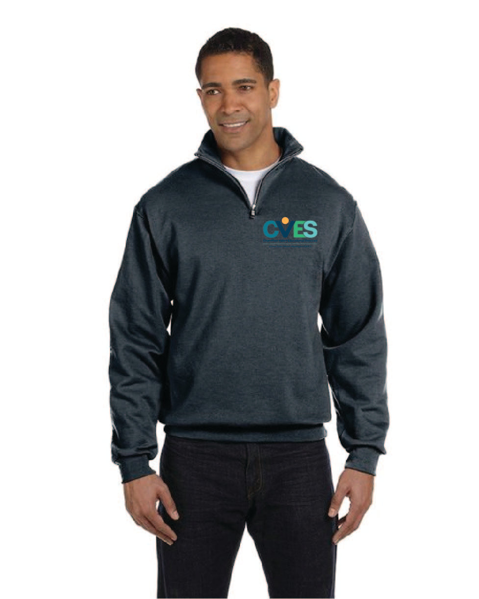 Jerzees half zip on sale pullover