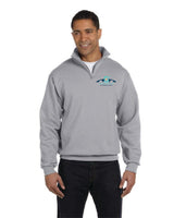 CVES Jerzees Adult NuBlend® Quarter-Zip Cadet Collar Sweatshirt